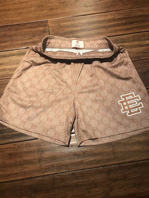 how much would it cost to buy shorts at gucci|eric emanuel gucci brown shorts.